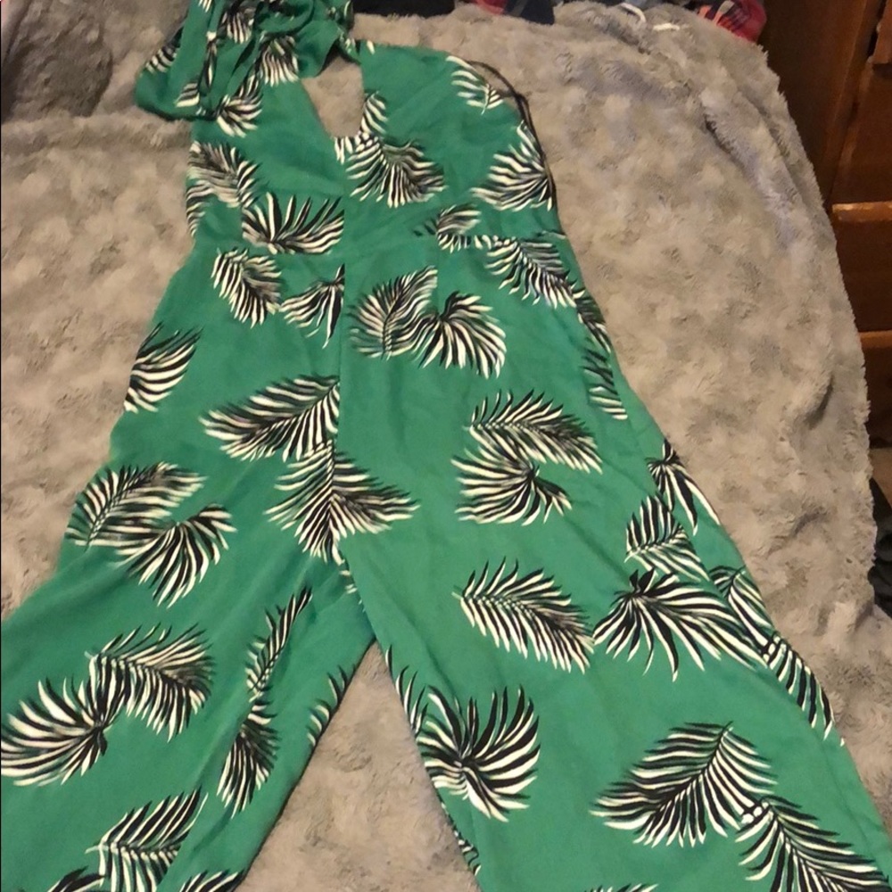 Feeling green jumpsuit